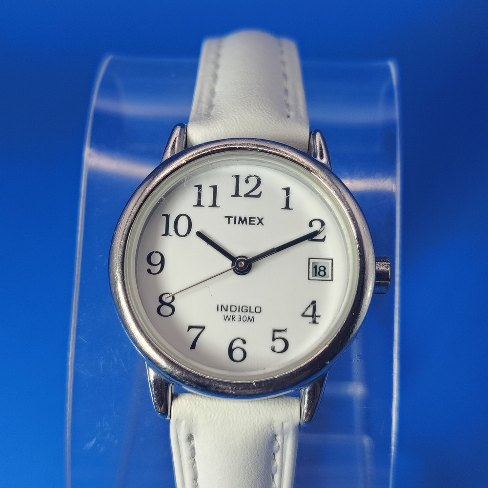 Vintage‎ 2008 Timex Easy Reader Indiglo 25mm Women's Quartz Watch Restored